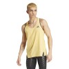 Musculosa Adidas Adizero Running Singlet Amarillo