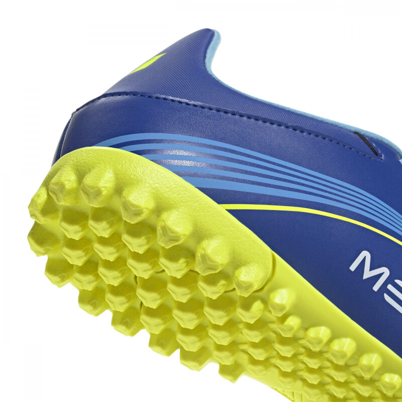 Championes Futbol Adidas F50 MESSI CLUB TF de Niños - JQ6614 Azul-amarillo