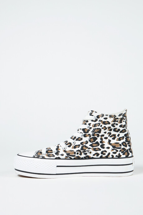 ZAPATILLA IVANA RUSTY Animal Print