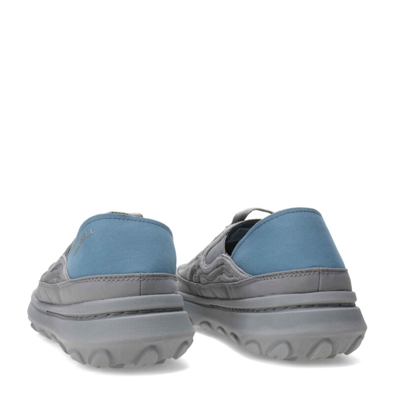 Championes de Hombre Merrell Hut Moc 2 Gris Cemento - Azul