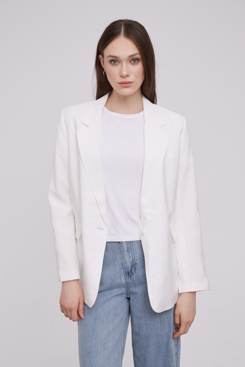 Blazer Abella - Marfil / Off White 