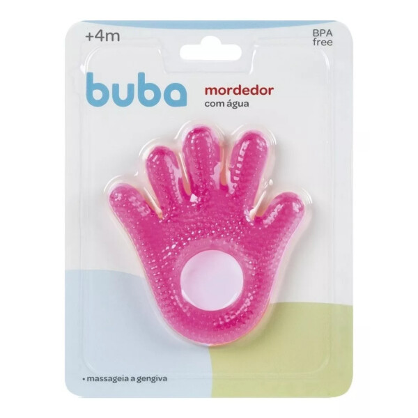 Mordillo gel manito BUBA rosa
