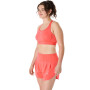 Bra Running Road Compression Mujer Coral Reef
