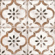 Porcelanato 45X45 Pre Corte Mate Naranja Calcareo