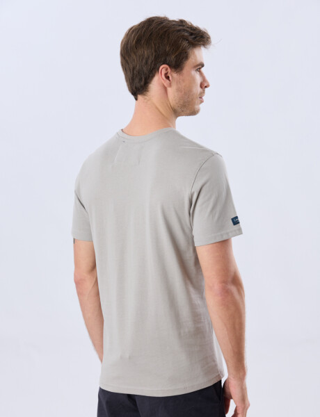 REMERA BÁSICA DE ALGODÓN Khaki
