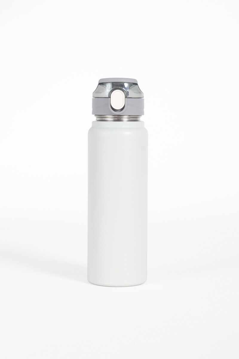 Botella con correa 800 ml blanco