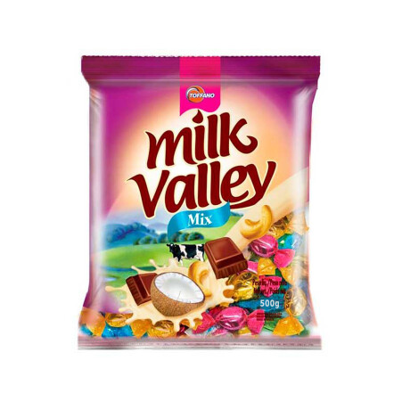 Caramelo TOFFANO milk valley mix 500grs 105pcs Caramelo TOFFANO milk valley mix 500grs 105pcs