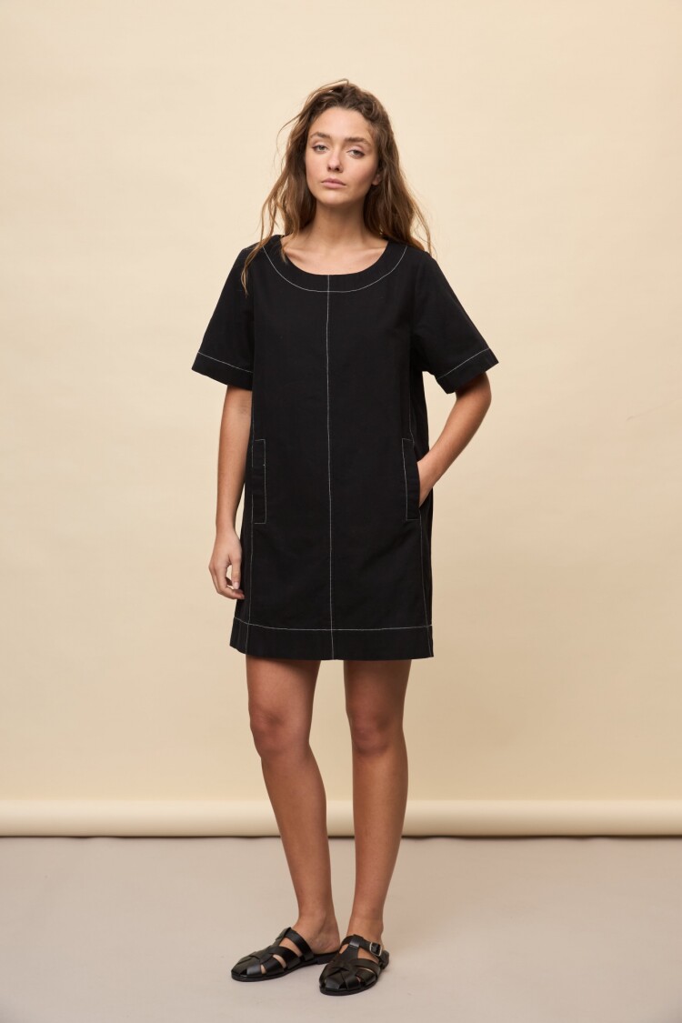 VESTIDO IRON Negro