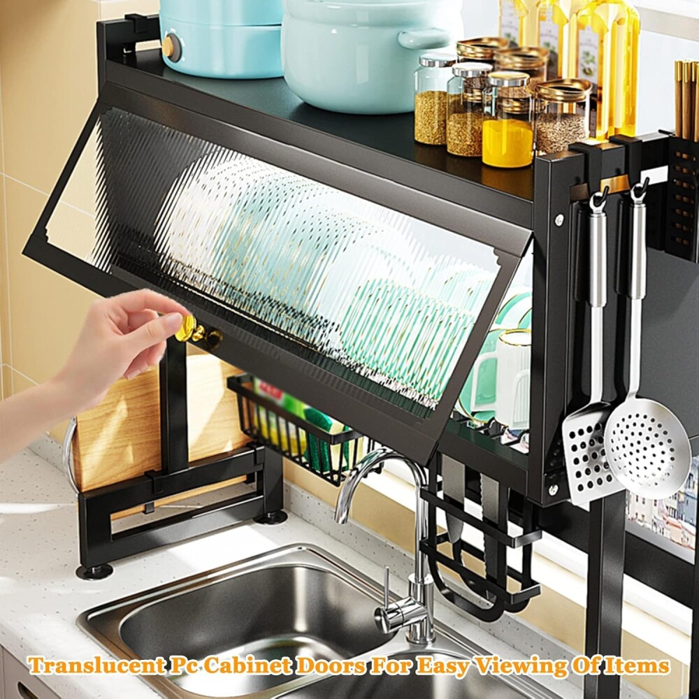 Escurridor Sobrepileta 75cm Estante Con Puerta Escurridor Sobrepileta 75cm Estante Con Puerta