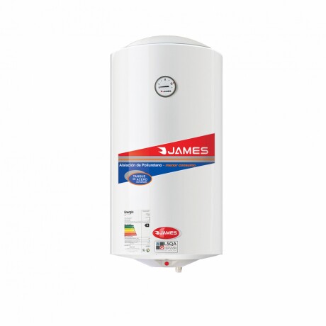 TERMOTANQUE JAMES MOD. CILÌNDRICO ACERO 60L TERMOTANQUE JAMES MOD. CILÌNDRICO ACERO 60L