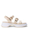 Sandalias de Mujer Miss Carol Sandalia BITOLA con hebillas Beige