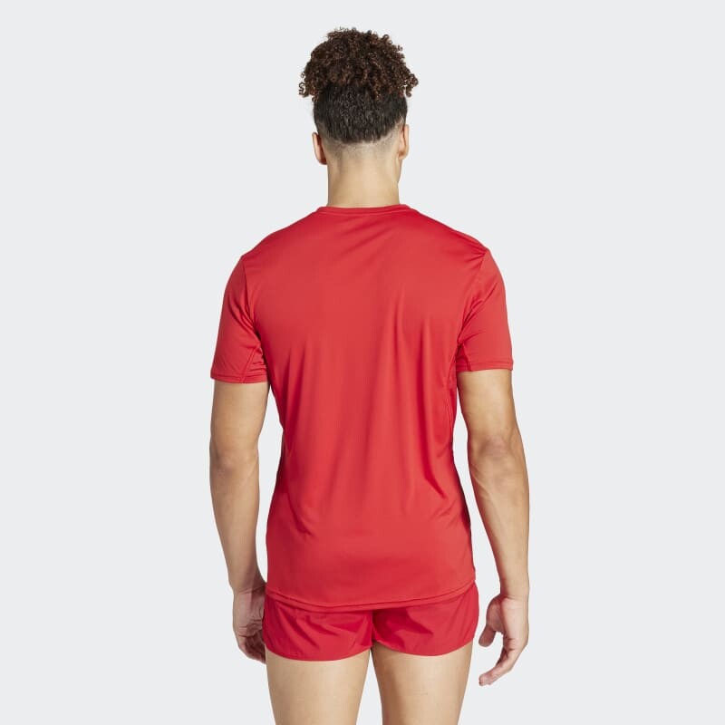 Remera Adidas Adizero Essentials Rojo