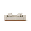 Sillón Luciana 3 Cuerpos Beige