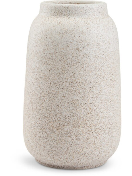 Jarrón KARLANTON Ø14xH23 cm blanco Jarrón KARLANTON Ø14xH23 cm blanco