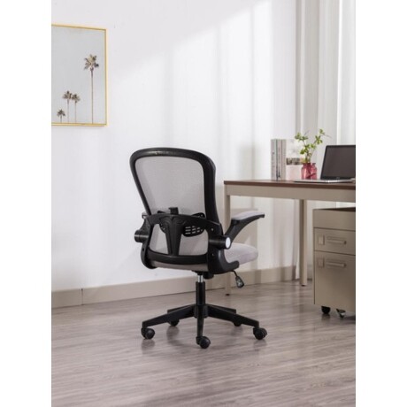 Silla Oficina Weir Ergonómica Giratoria para Escritorio Gris