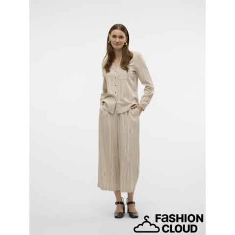 VMMYMILO H/W CULOTTE PANT WVN GA Silver Lining