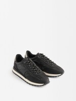 Zapatillas Running Rejilla negro