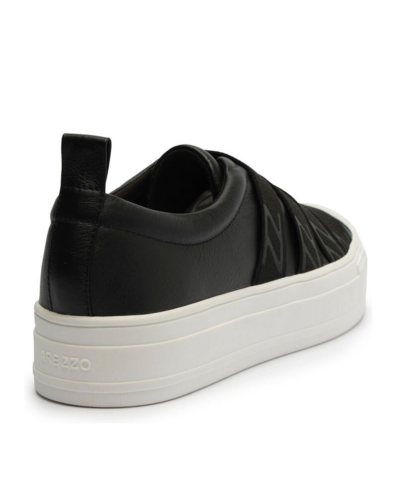 Champion Negro Suela Blanca Con Elastico U