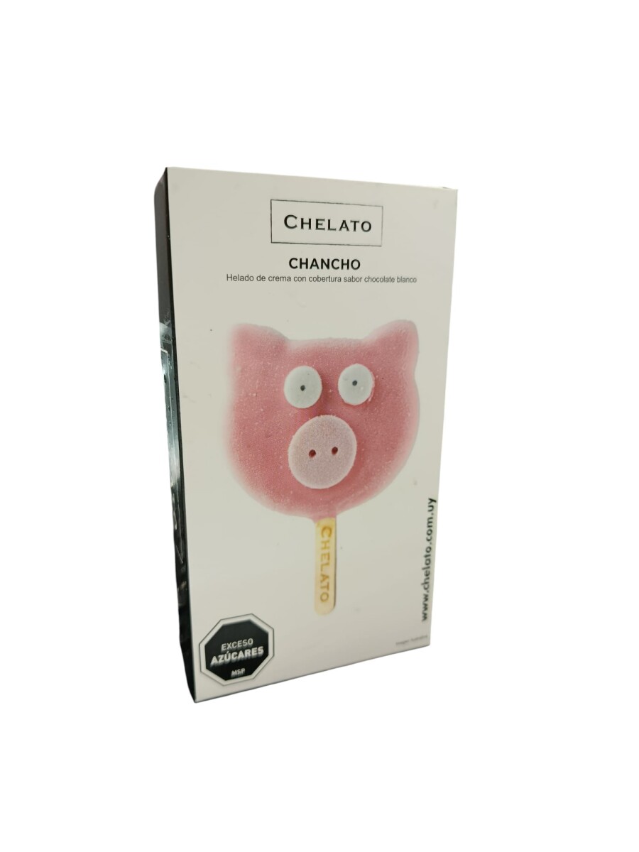 PALETA HELADA CHANCHO 105G CHELATO 