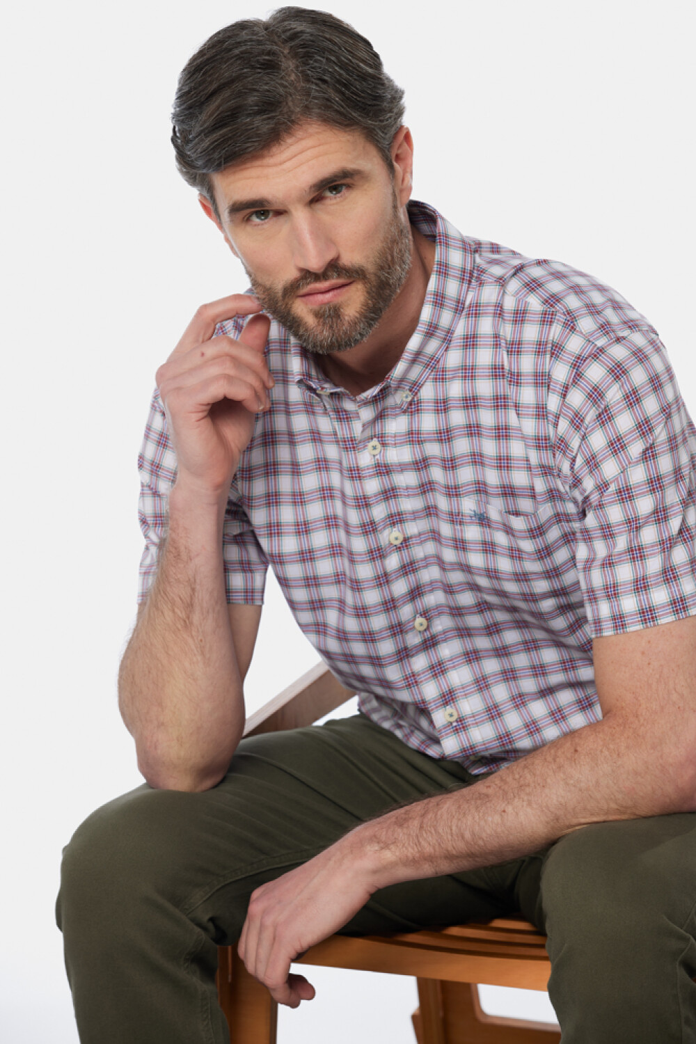 CAMISA A CUADROS Unico