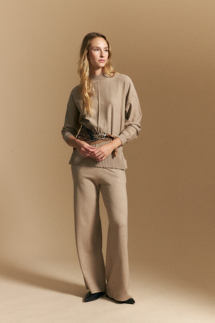 PANTALÓN POSITANO Beige Melange