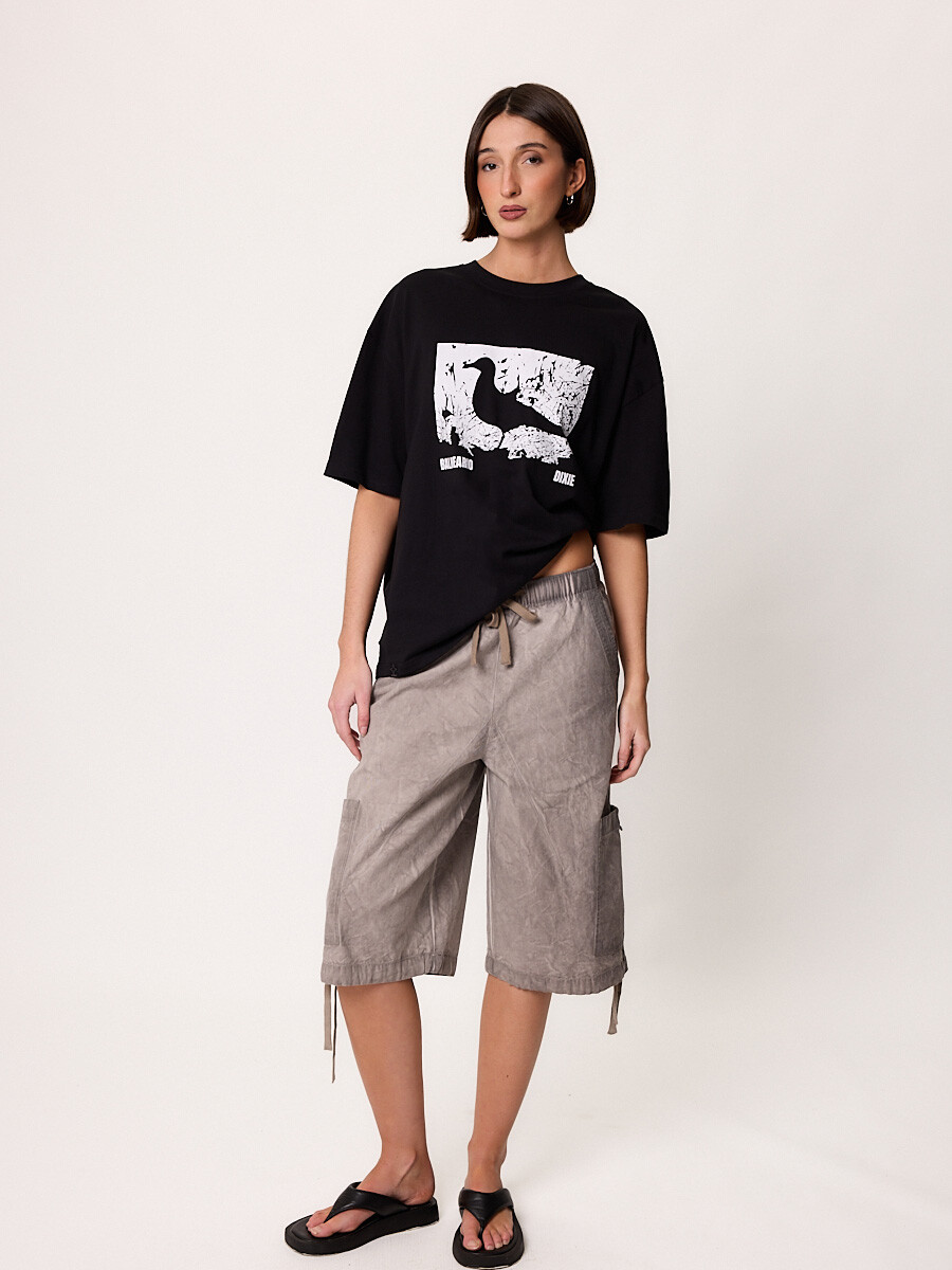 T-SHIRT M/C ORROZ DIXIE Negro