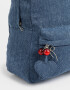 Mochilas Urbanas Mochila Denim Con Charms - Azul Gastado