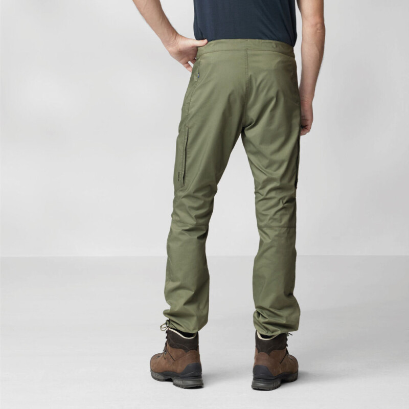 Pantalón Fjallraven Abisko Hike Trousers Hombre Laurel Green