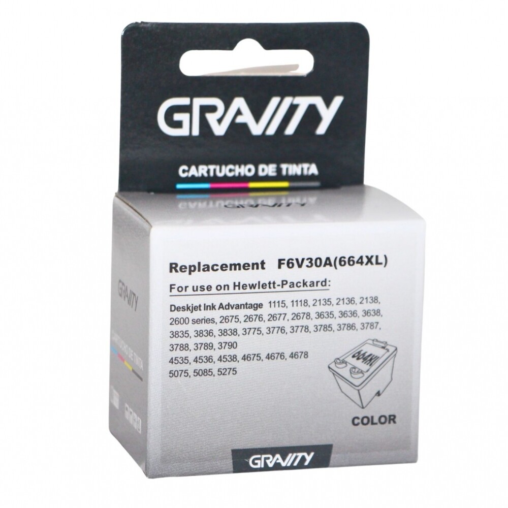 CARTUCHO PARA HP 664 XL COLOR CARTUCHO PARA HP 664 XL COLOR