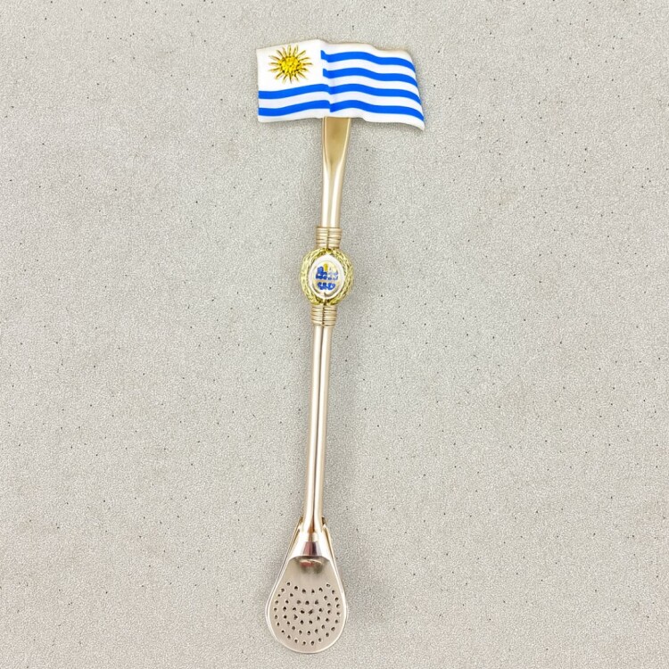 BOMBILLA ACERO ESCUDO EN BLISTER BOMBILLA ACERO ESCUDO EN BLISTER