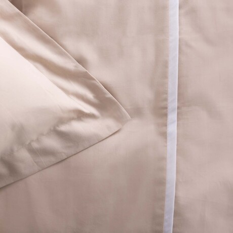 SET FUNDA NÓRDICA KING ALGODON MARRON COTTON BASIC 180H TOSTADO