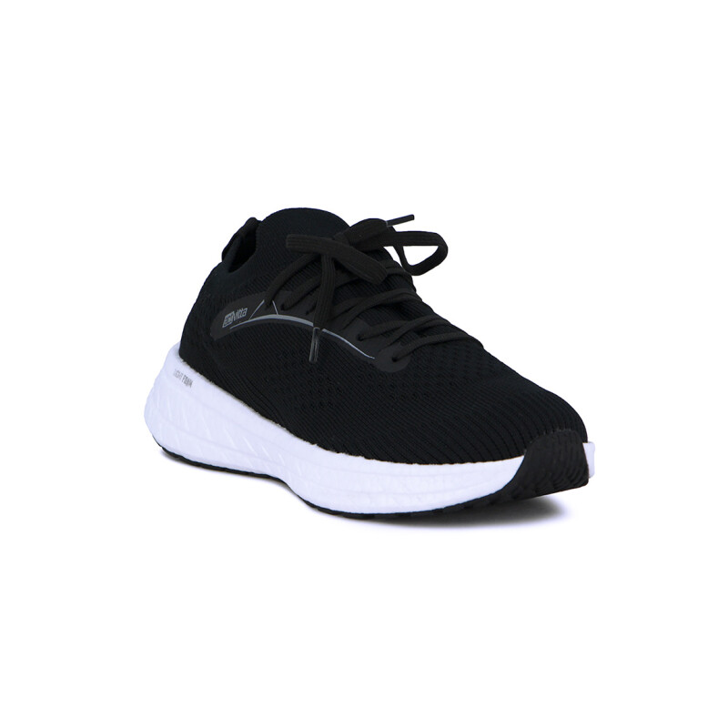 Actvitta Calzado Deportivo Hombre Acordonado-negro-blanco Negro