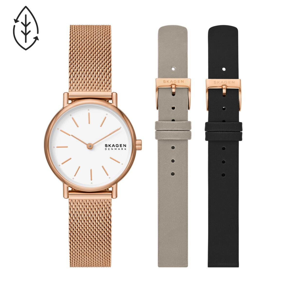 Reloj Skagen Clasico Acero Oro Rosa 