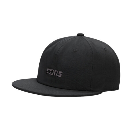 Gorro Cap Converse Cons 6 Panel Cap Negro