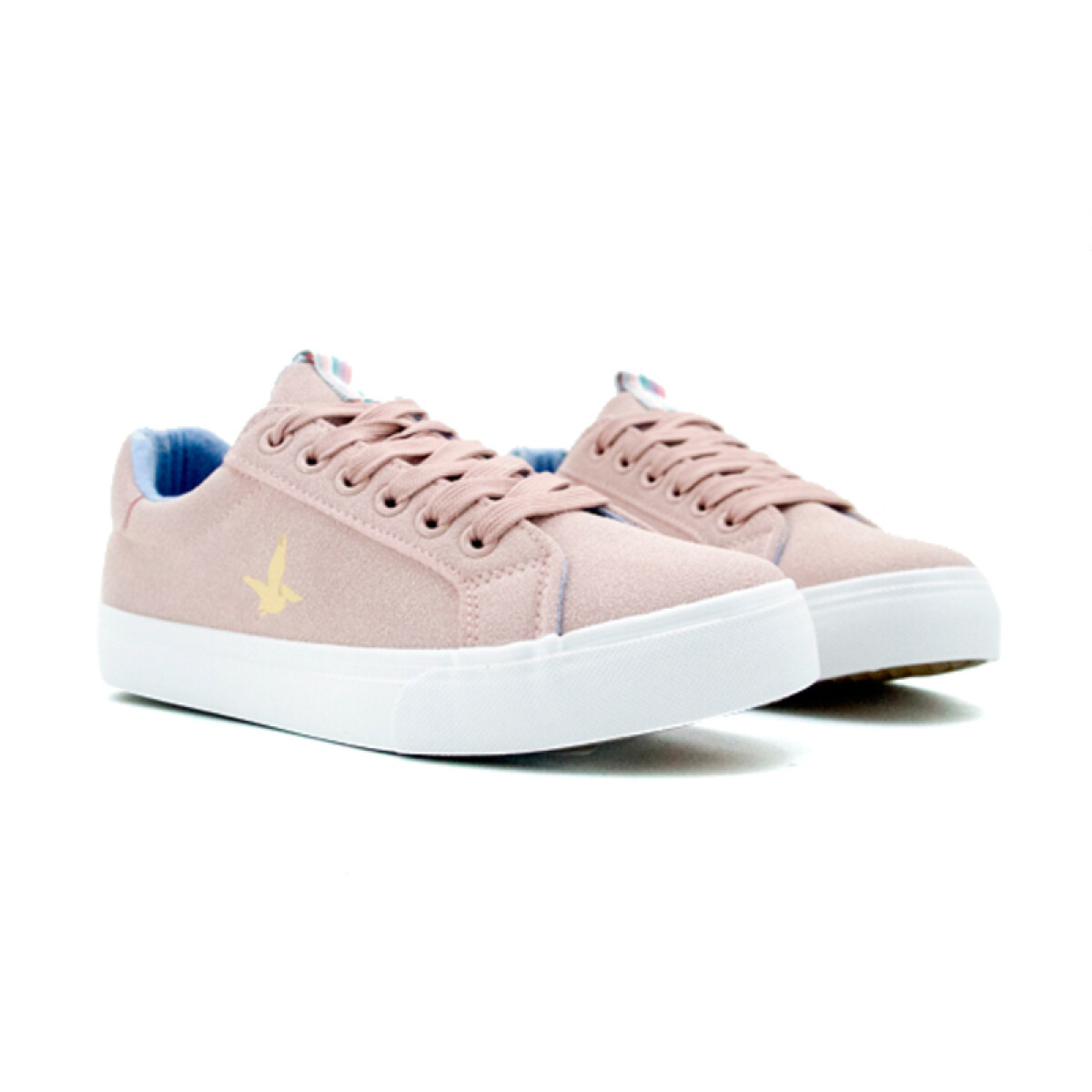 Championes Santa Barbara Rio 21 Suede de Mujer - Rosa Claro 