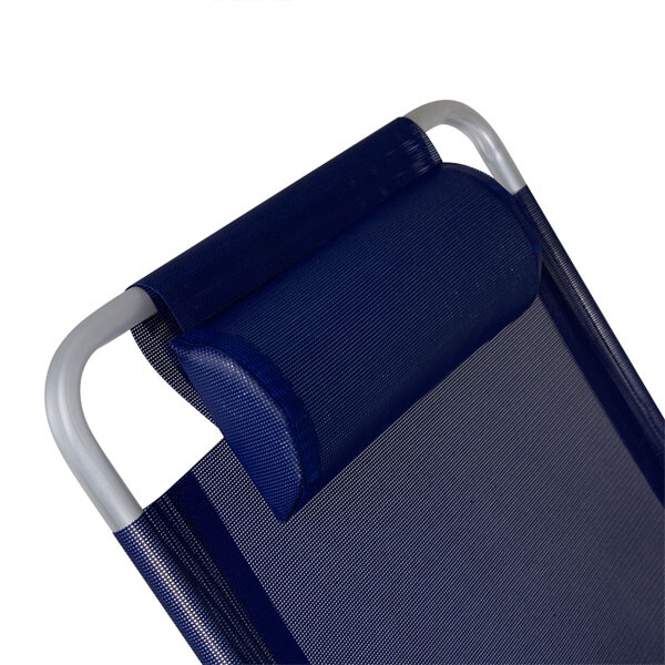 REPOSERA PLEGABLE ALUMINIO AZUL AZUL