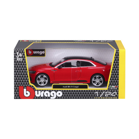 Auto de Colección Bburago Escala 1:24 AUDI ROJO