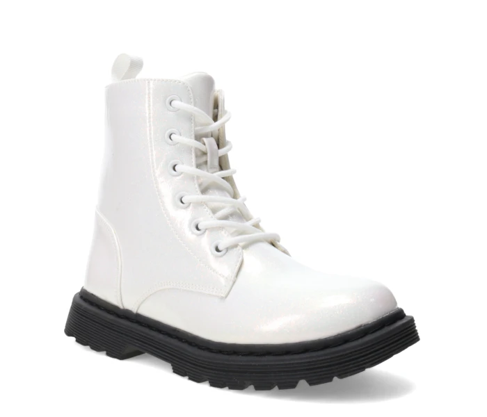 Bota CLUTCHY acordonada White