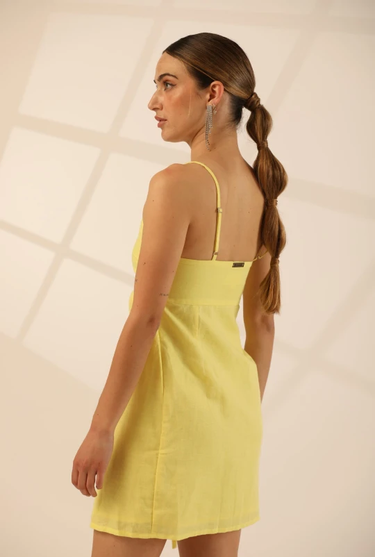 Vestido Caiman Amarillo
