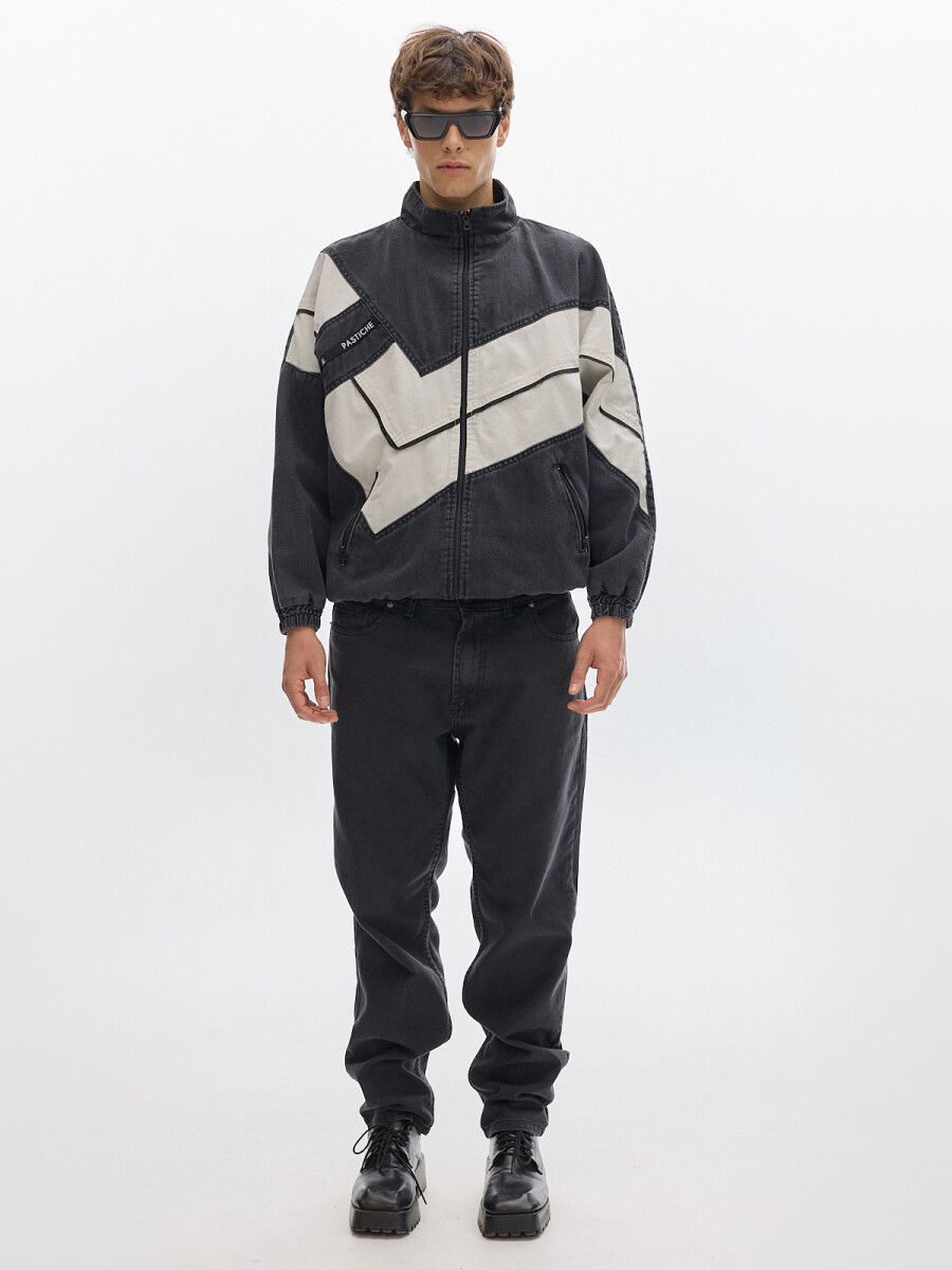 Campera Olímpica Denim - Black 