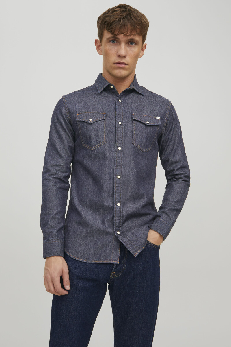 CAMISA SHERIDAN DENIM Dark Denim