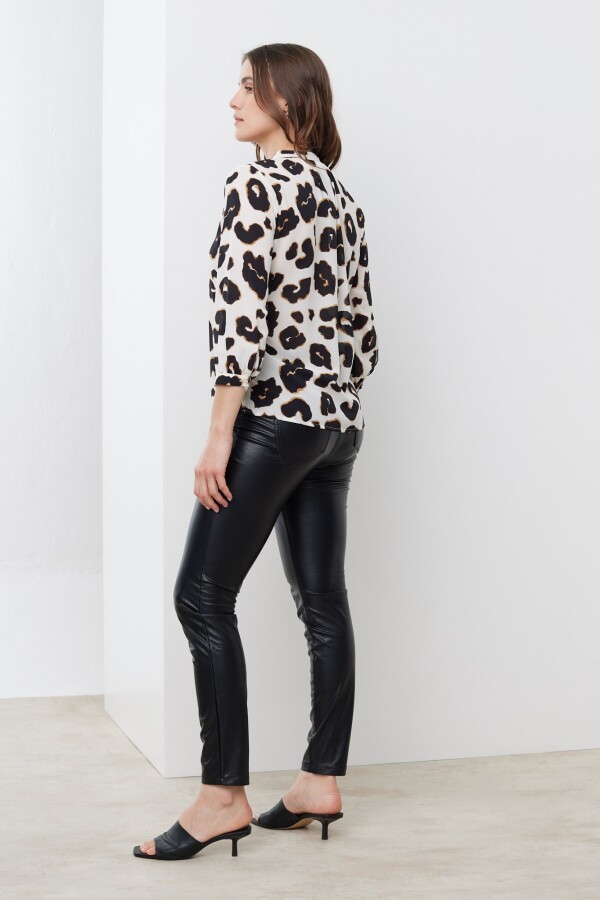 Blusa Animal Print CRUDO/MULTI