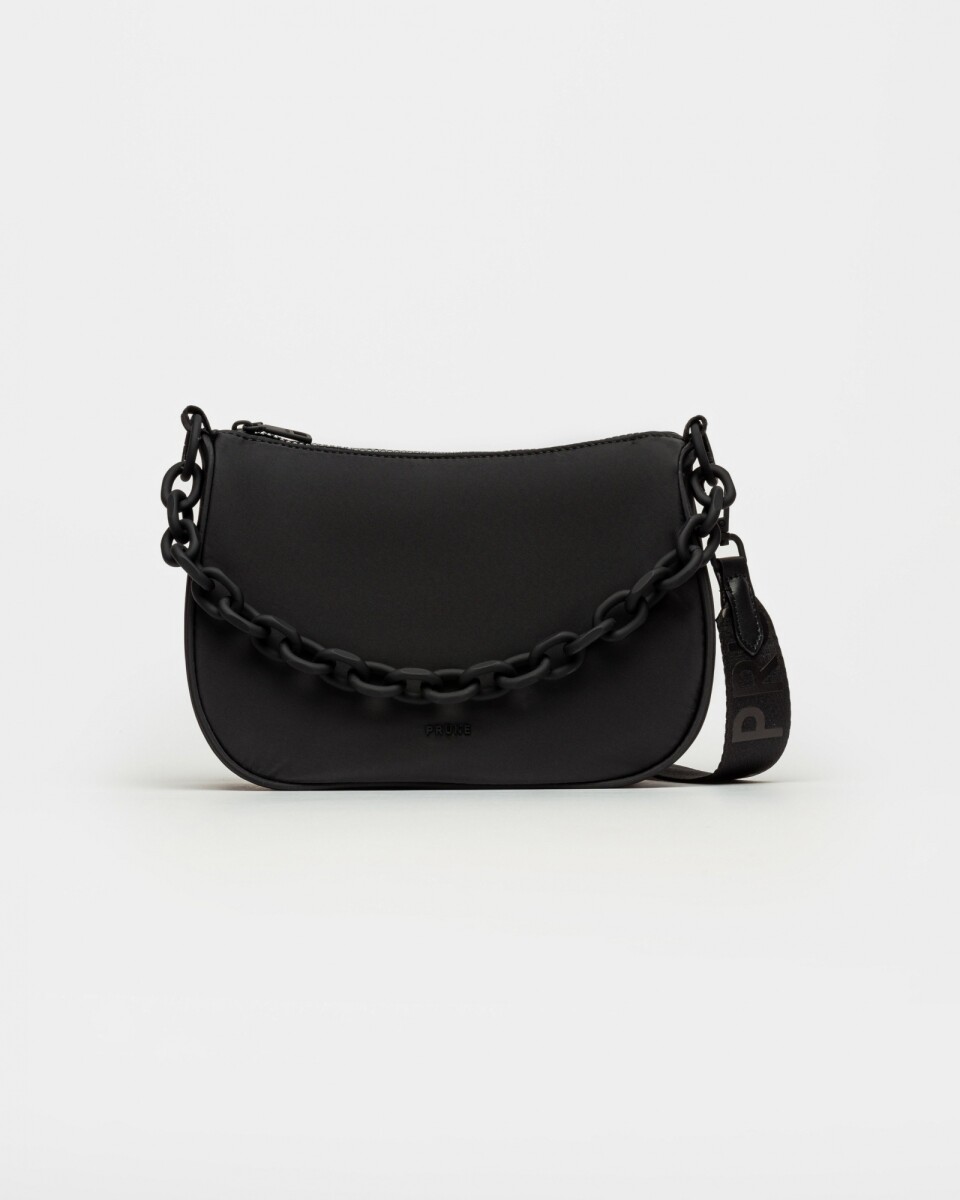 Cartera al Hombro Match en Nylon - Negro 