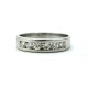 Anillo Medio Sin Fin En Oro Blanco 18 K Con 6 Brillantes Anillo Medio Sin Fin En Oro Blanco 18 K Con 6 Brillantes