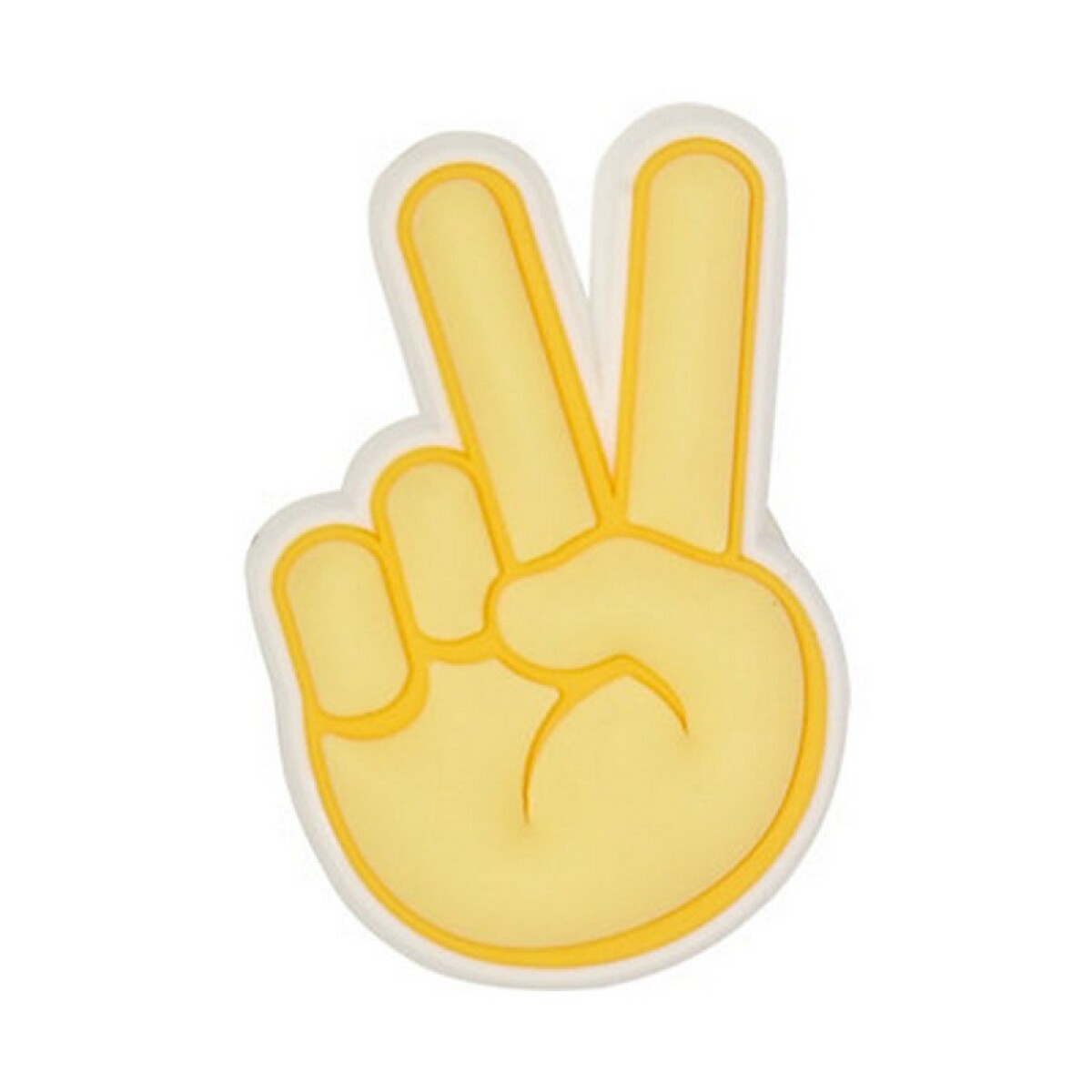 Jibbitz™ Charm Peace Hand Sign - Multicolor 