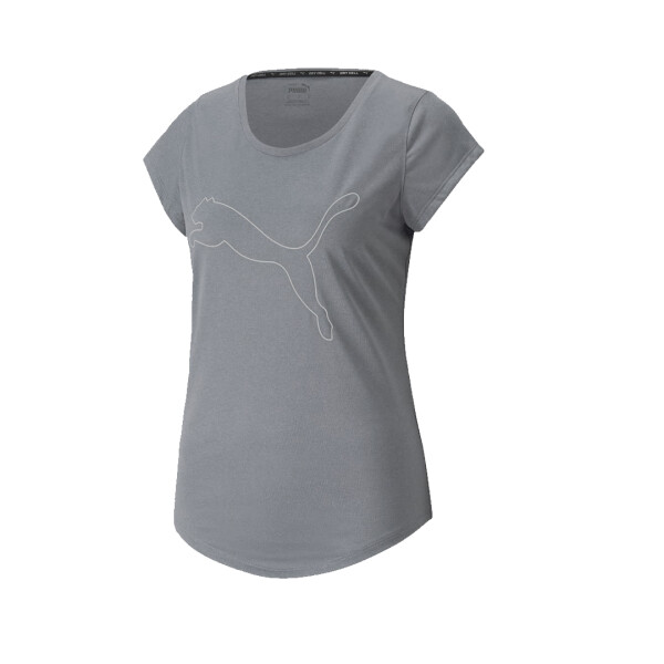 DEPORTIVA PERFORMANCE HEATHER TEE - PUMA GRIS