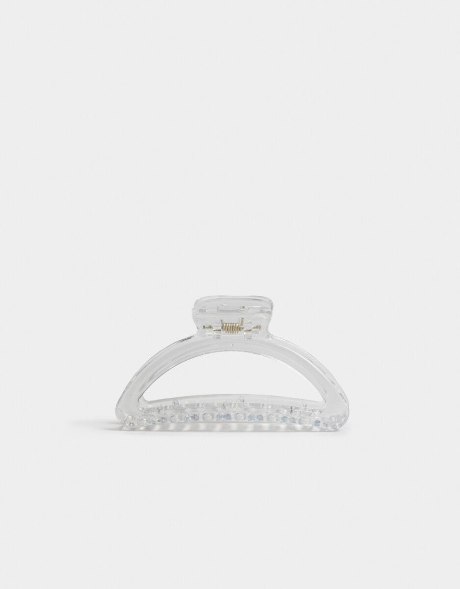 Broche Calado Transparente 