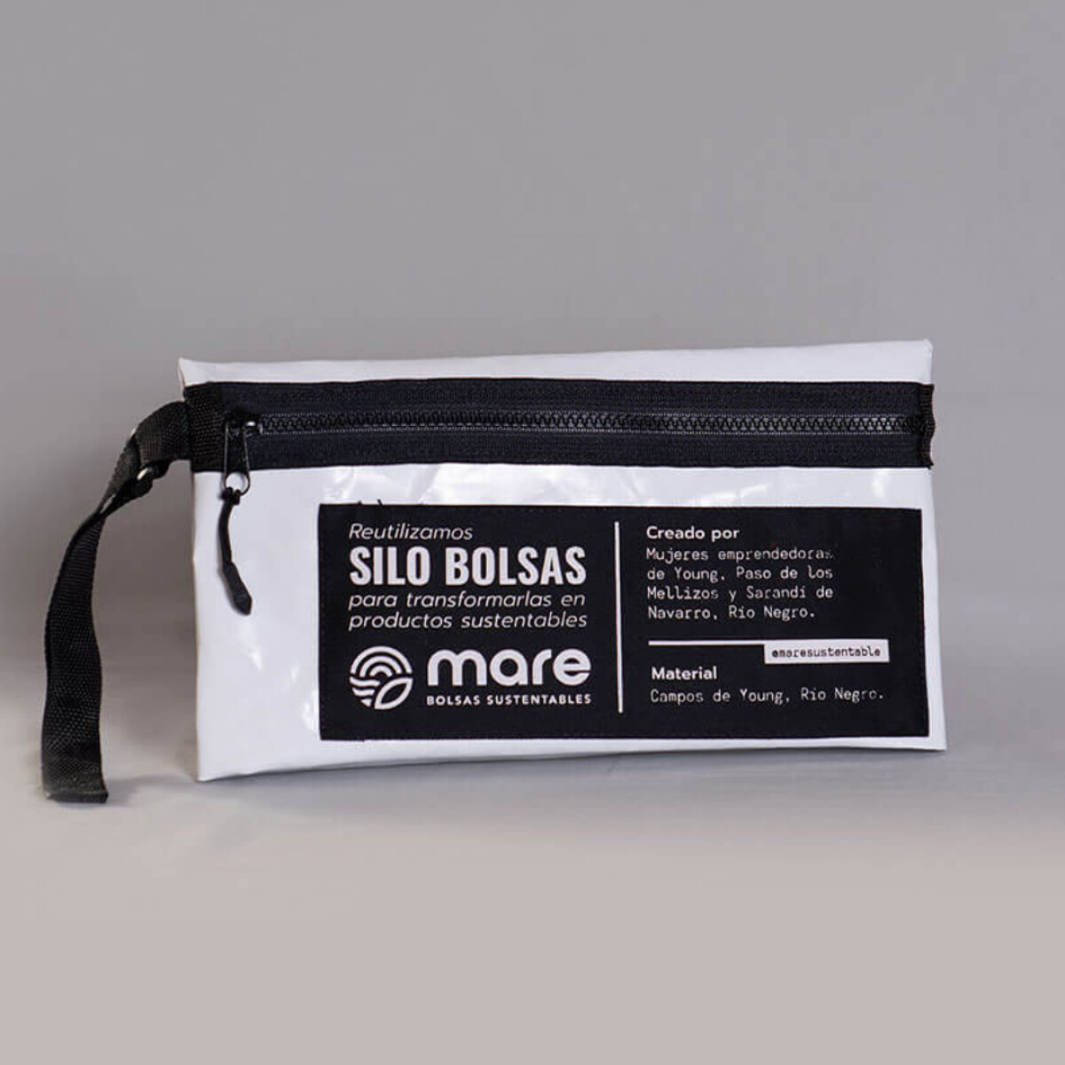 Necessaire Mare Sustentables Chica - Blanco 