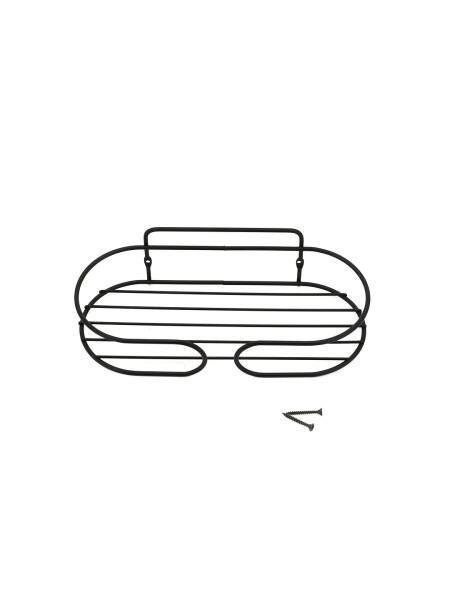 ESTANTE ORGANIZADOR DE METAL NEGRO