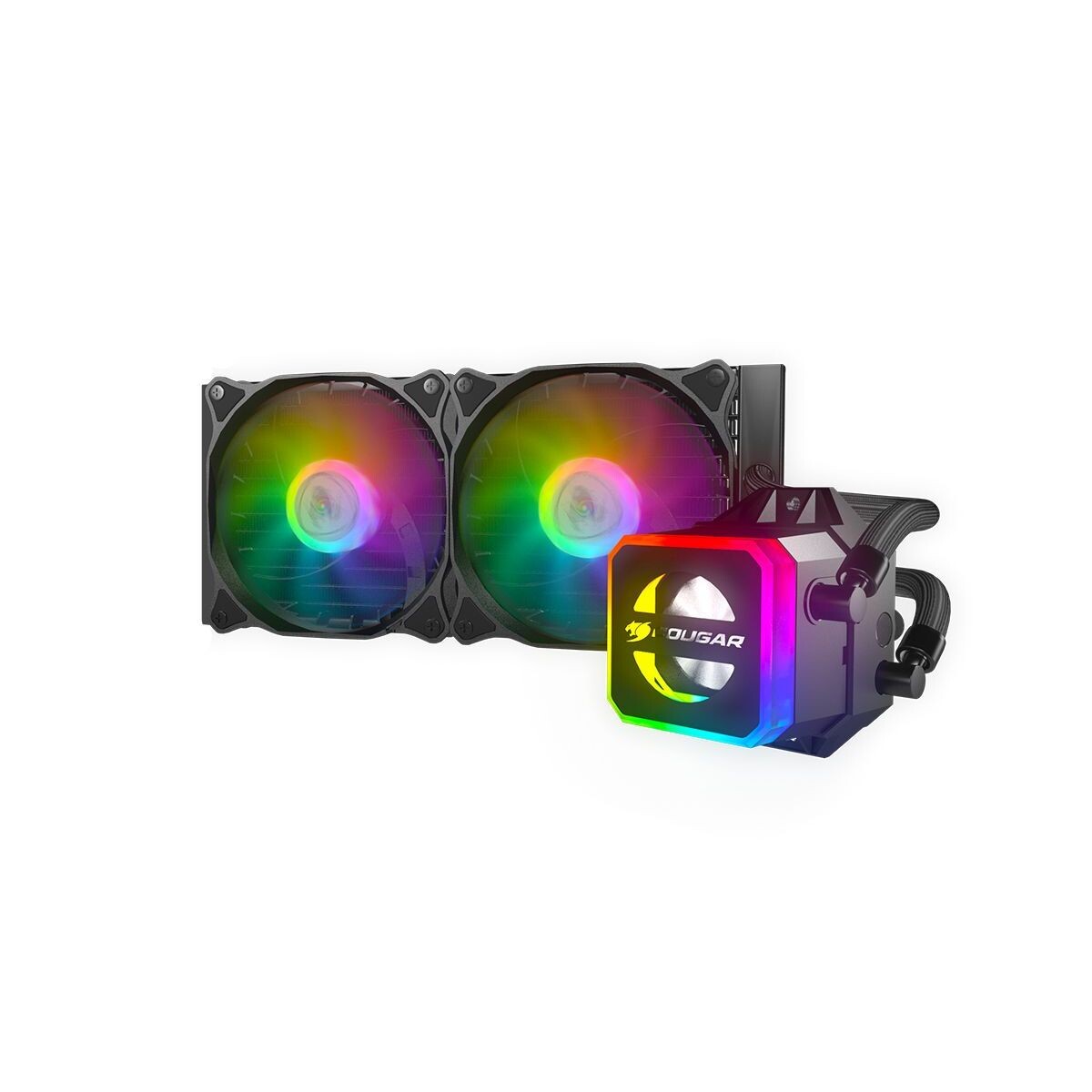 Disipador Watercooling Cougar Helor 240 Rgb Amd Intel - WATER COOLING COUGAR HELOR 240 